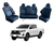 Jogo Bancos Couro Toyota Hilux 2016 2022 Eletricos Original Preto