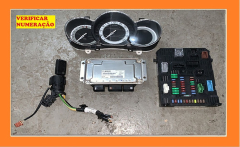 Kit Módulo Injeção Citroen Aircross 1.6 Manual 2016 2017