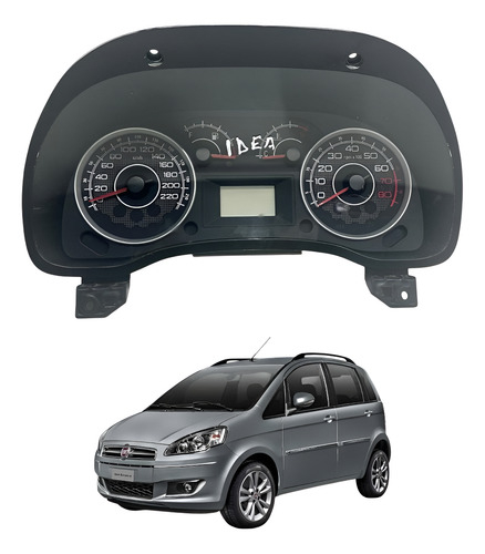 Painel Instrumentos Fiat Idea 1.4 2011 2013 Preto