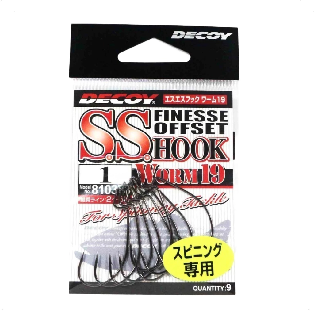 Anzol Decoy SS Hook Worm 19