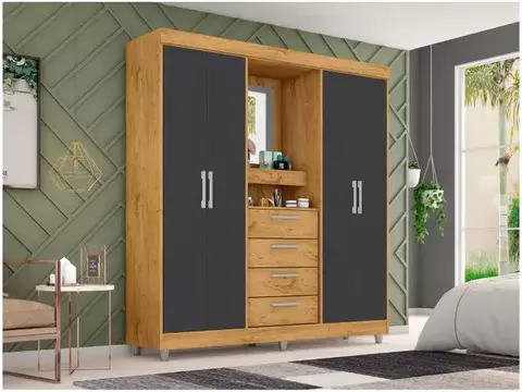Guarda-roupa com Espelho