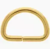 MEIA ARGOLA 13MM OURO - 0158