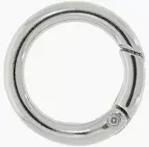 ARGOLA ARTICULADA NIQUEL 25MM - 0200