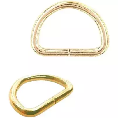 MEIA ARGOLA 10MM OURO - 0273