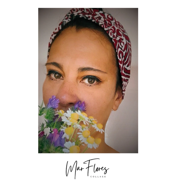 Collage Mar y Flores