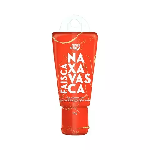 Faísca na Xavasca Gel Excitante Comestível Hot - Chocolate com Pimenta