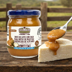 DOCE DE LEITE COM COCO ZERO AÇUCAR 210G - RESERVA DE MINAS - comprar online