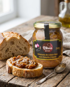 ANTEPASTO CEBOLA ROXA E PIMENTA CHICOTLE 250G - MINAS GOURMET - comprar online