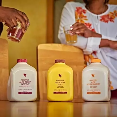 Kit Aloe Vera Gel 3 Lt - Aloe Puro, Pêssego e Cranberry