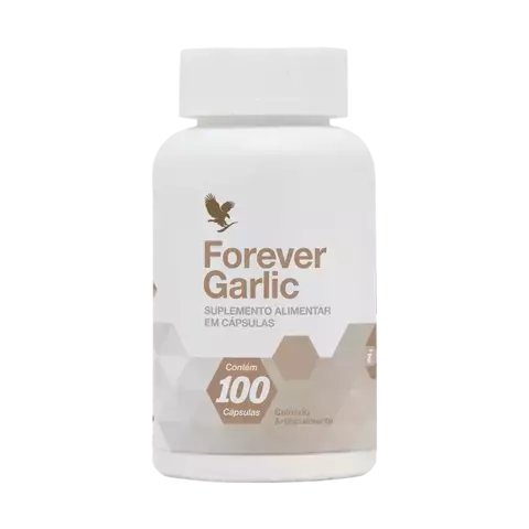 Capsulas de Alho Forever Garlic 100 cápsulas Softgel