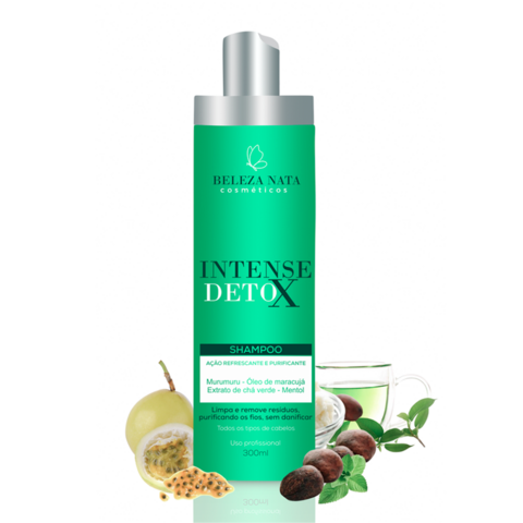 Shampoo Intense Detox Beleza Nata 300ml