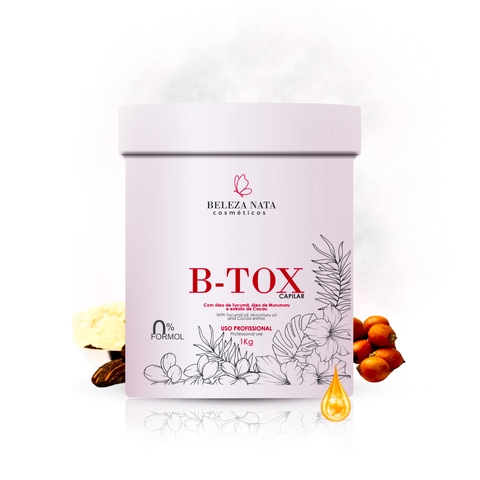 B-tox Capilar Sem Formol Beleza Nata 1Kg