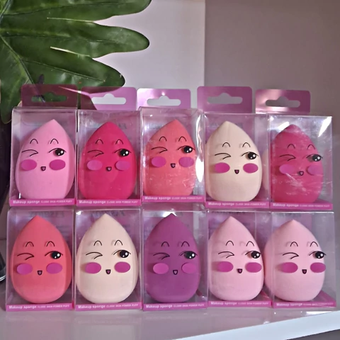 Esponja de Maquiagem Gota Cores Variadas - comprar online