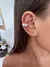Piercing Pedras Ovais Zirconia Banhado a Prata - D'MARQUES
