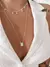 Chocker Chapinha Ponto de Luz Banhado a Prata na internet