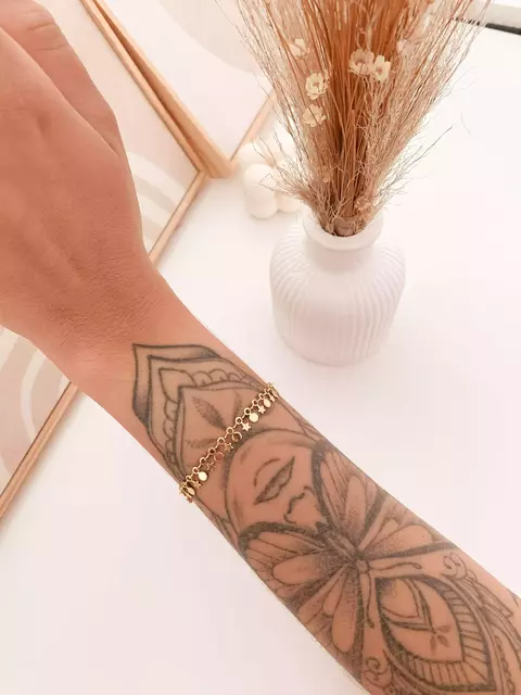 Pulseira Constelacao Banhado a Ouro