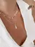 Chocker Chapinha Ponto de Luz Banhado a Prata - comprar online