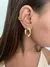 Piercing Martelado Banhado a Ouro - comprar online