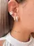 Piercing Duplo Carmem Banhado a Prata