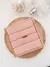 Brinco Coracao Zirconia Rosa Banhado a Ouro - comprar online