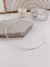 Chocker Aro Banhada a Prata na internet