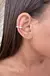 Piercing Martelado Banhado a Prata - comprar online