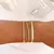 Pulseira Tripla Margo Banhado a Ouro - comprar online