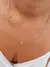 Colar Triplo Helena Banhado a Ouro