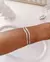 Bracelete Maravilha Banhado a Prata