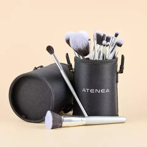 Atenea Beauty Kit de Brochas Silver