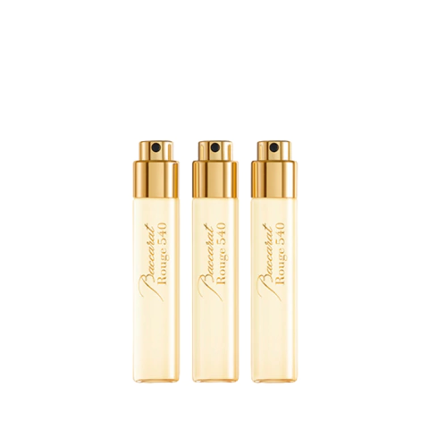Kit Maison Francis Kurkdjian Baccarat Rouge 540 Extrait de Parfum - Perfume Unissex 3 Perfumes