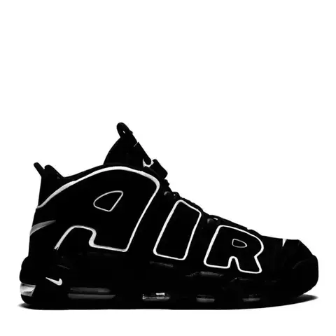 Air More Uptempo Black White - comprar en línea
