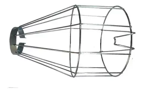 GAIOLA PROTETORA LAMPADA E-27 LONGA 17/11