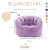 Sillón Puff Infantil Mia-Gris - tienda online