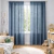 Cortinas Infantil - Azul Acero