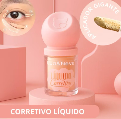 Corretivo Liquido Lua e Neve 6 Tons - comprar online