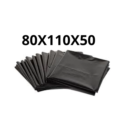 BOLSA NEGRA PARA CONSORCIOS 80X110 50 UNIDADES