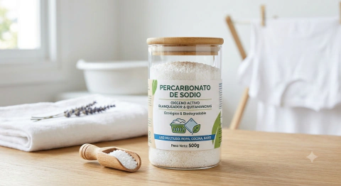 PERCARBONATO DE SODIO x 500 gramos Blanqueador y Quitamanchas Ecológico