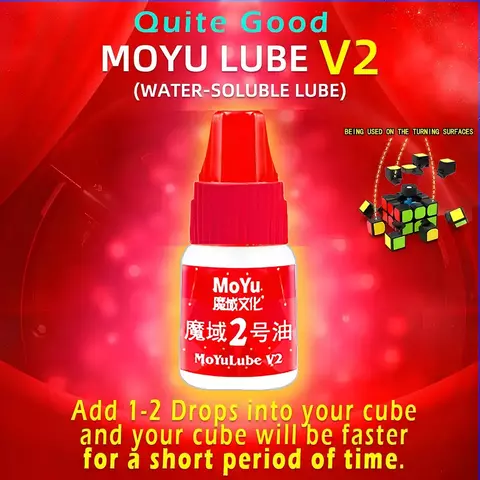 Cubo Rubik Pack X Unid. Lubricante Moyu 5 Ml