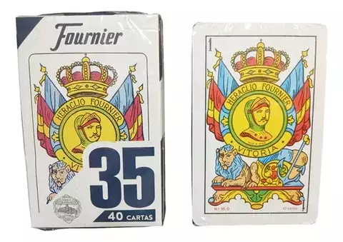 Naipes Cartas Españolas 35X 40 Fournier Juego Truco