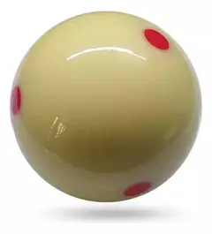 Bola Para Pool 6 Puntos Rojos 57mm en internet
