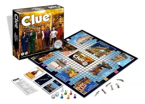 Clue Argentina Juego De Mesa Clásico Familiar