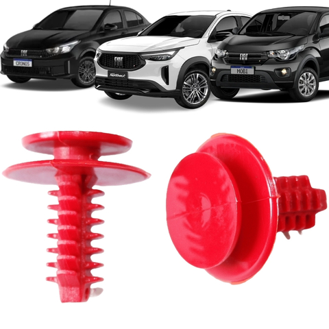 Kit 10 Grampo Forro Porta Fiat Ecosport Caminhão