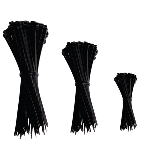 Kit 300 Abraçadeira Plástica Nylon Reforçada 200/280/390mm