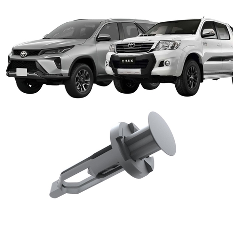 Kit 10 Grampo Parachoque Corolla Etios Hilux SW4 Corpo Maior