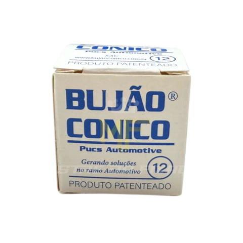 Bujão Cônico Carter Espanado 12mm Peugeot Honda Toyota