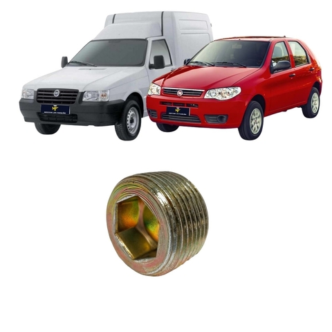 Bujão Carter Fiat Uno Palio motor 1.0/ 1.3/ 1.5/ Fire