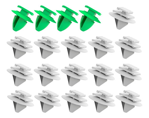 25 Grampo Presilha Moldura Paralama Renegade 2015/2023