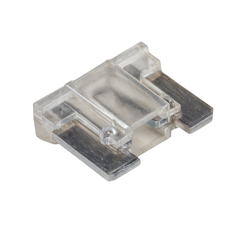 Fusivel Encaixe Lamina Micro Elemento Curto 25 Amperes - Pacote 10 Unidades