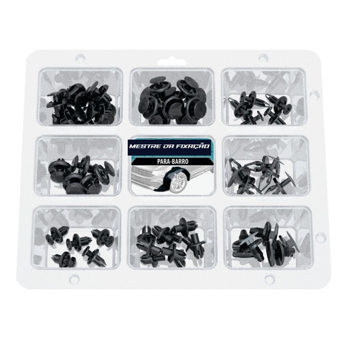 Kit C/60 Grampos Para-Barro Diversos - 9 Berços/Mix 01